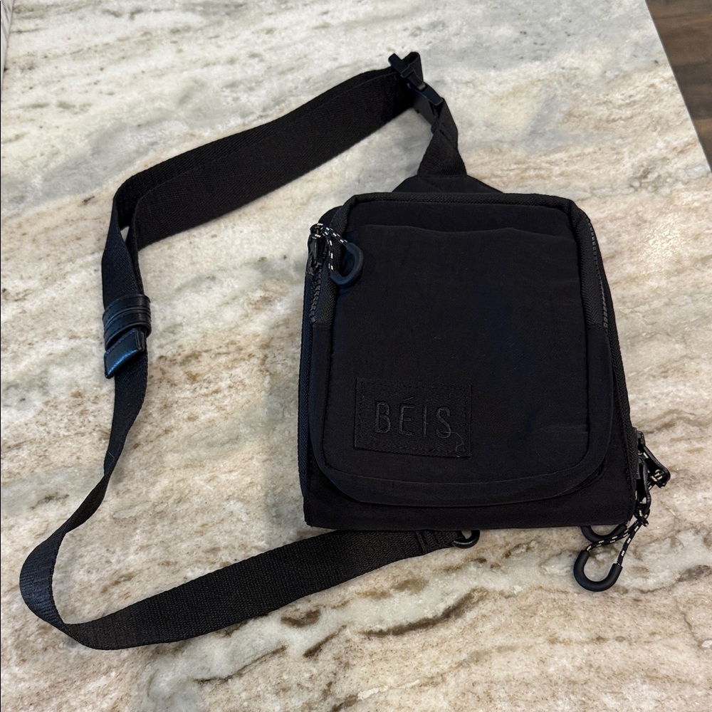 BEIS Black Crossbody Bag